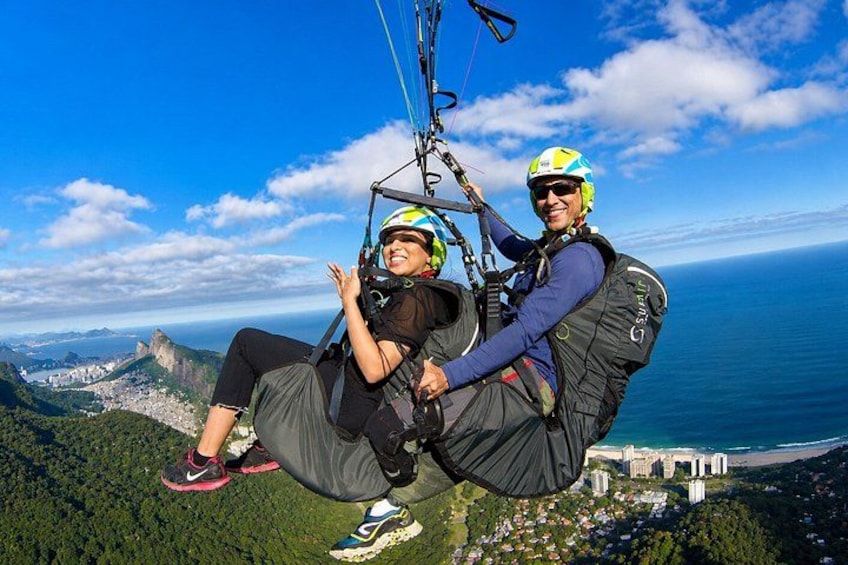 Rio De Janeiro Panoramic Parapente Flight with BOMVOO.rio 3