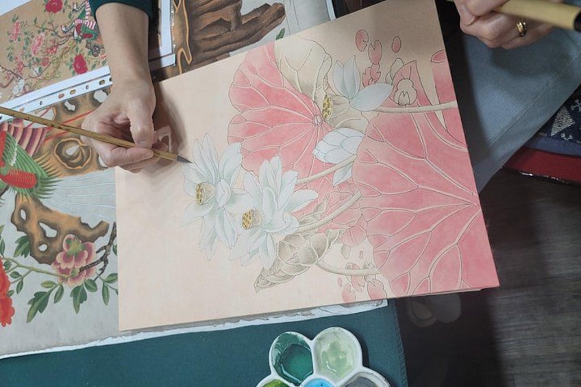 [BUSAN,GamcheonVillage] Private Korean Art Painting Class 2
