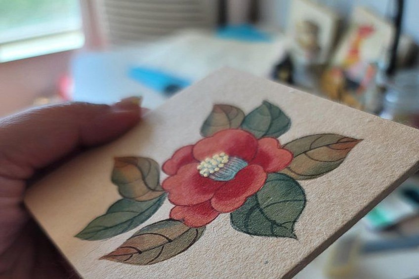 [BUSAN,GamcheonVillage] Private Korean Art Painting Class 1