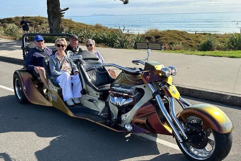 TAURANGA SHORE EXCURSION: V8 TRIKE - 1.5 hour City OR Scenic Tour 2