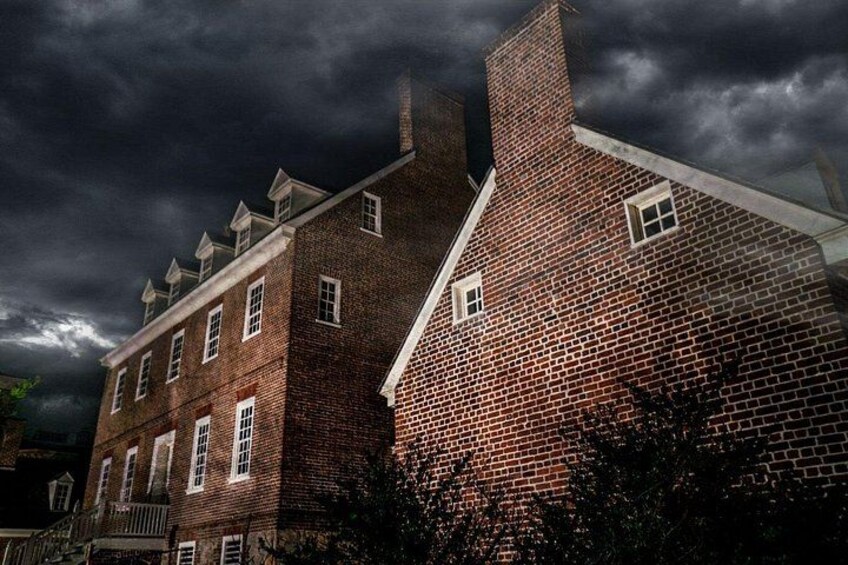Here at Annapolis, you may see the lights flicker by a spirit left behind. 4