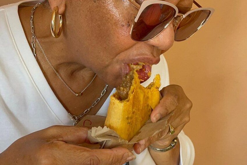 hot hot beef patty! 1