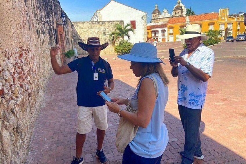 Learn about the walls in the Old City. 4