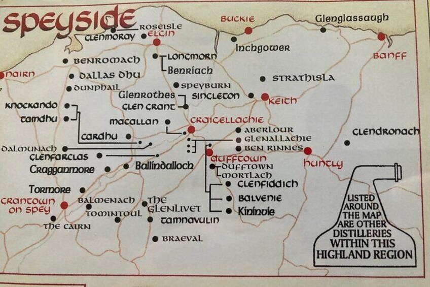 Speyside Full-Day Private Whisky Tour