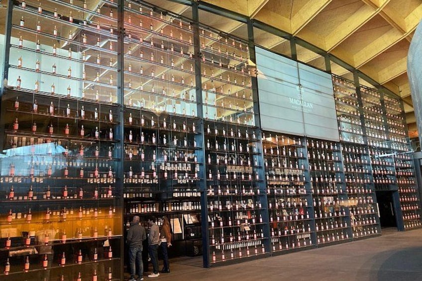 The Macallan Whisky wall 4