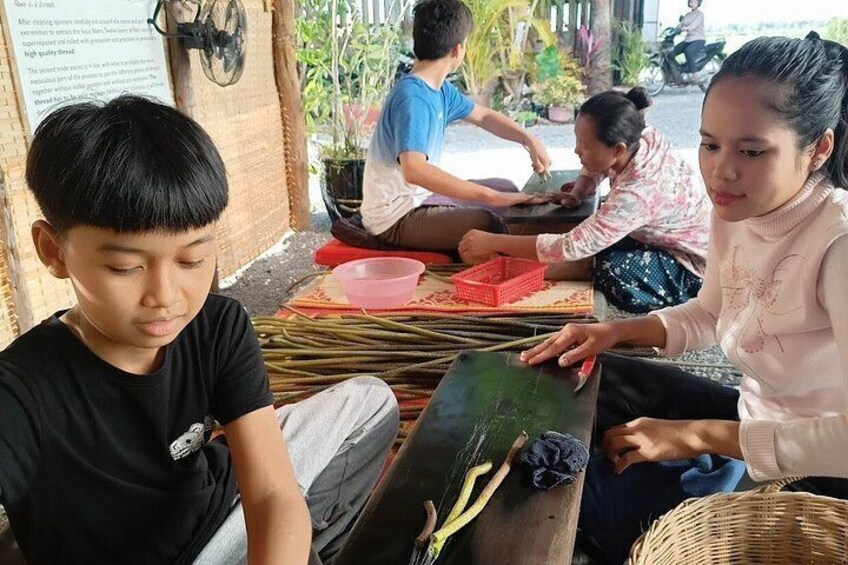 Siem Reap Lotus Silk Farm - Artisans Immersion 4