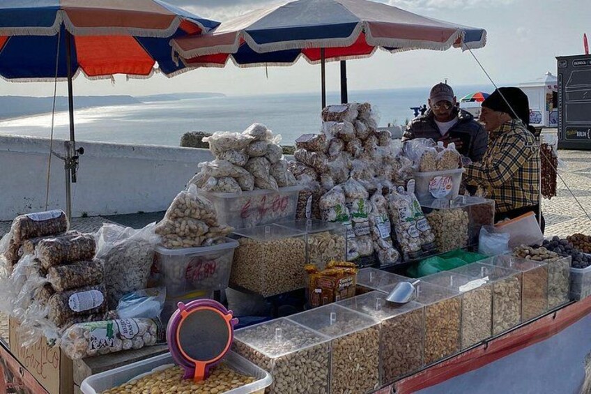 Sellers of nuts and dry fruits in Nazare 4