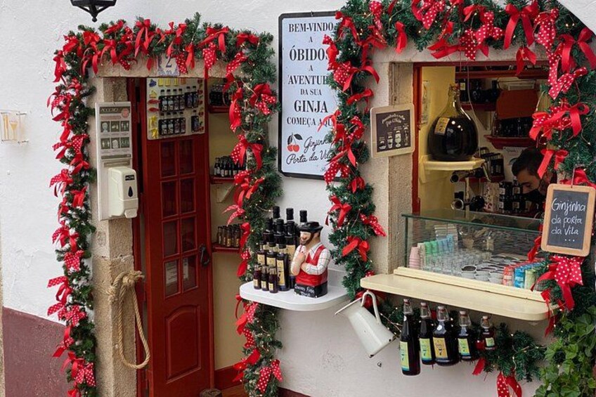 Ginja shop in Obidos 4