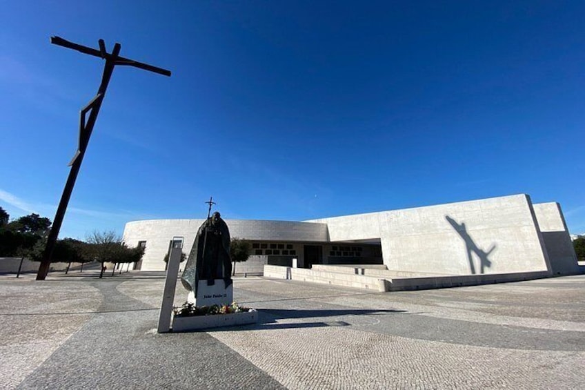 John Paul II statue in Fatima 2