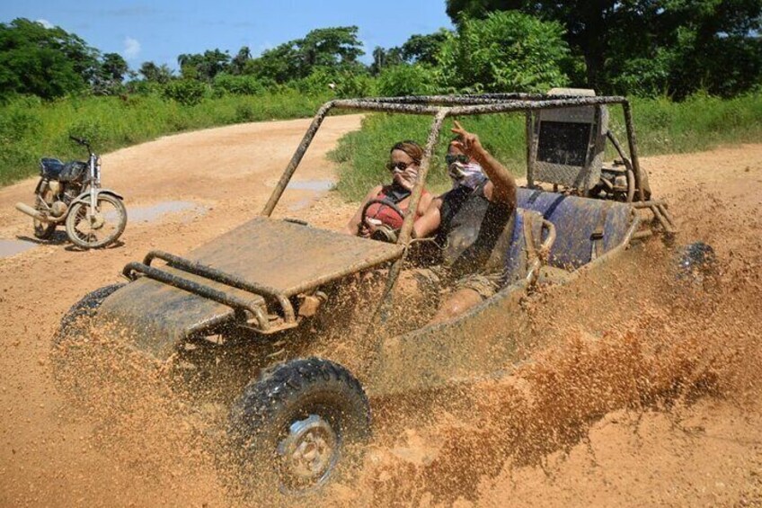 Full throttle in Buggy from Puerto Plata