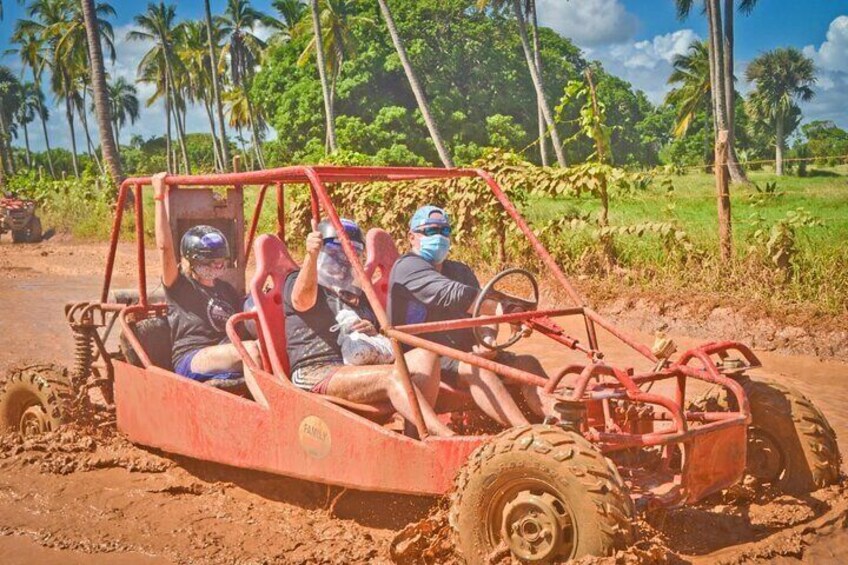 Full throttle in Buggy from Puerto Plata