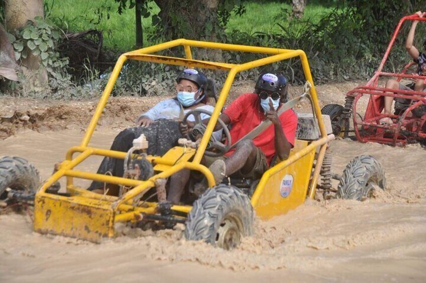 Full throttle in Buggy from Puerto Plata