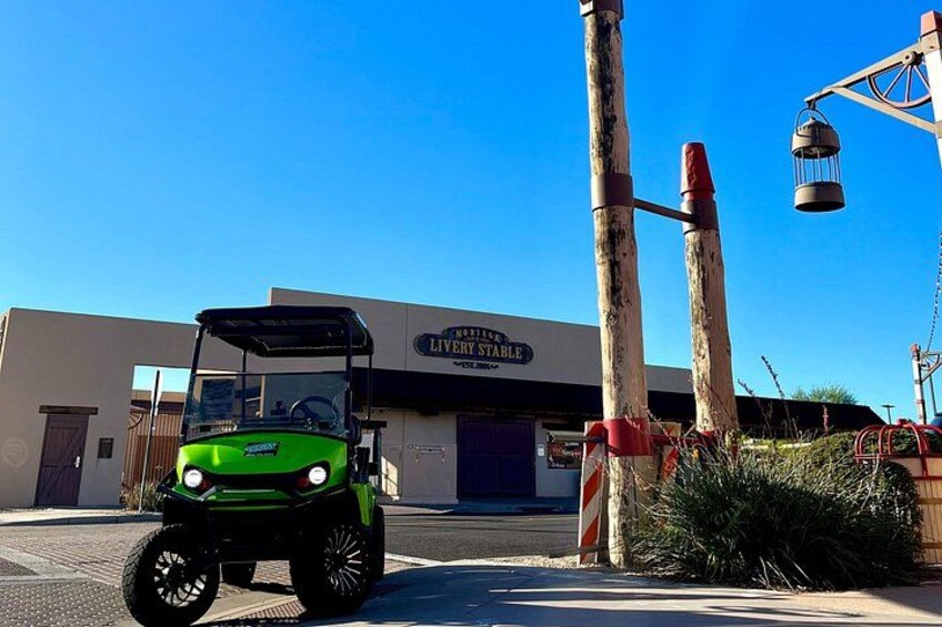 1.5 Hour Stretch Limo Golf Cart Tour, Ultimate Old Town Exploration 2