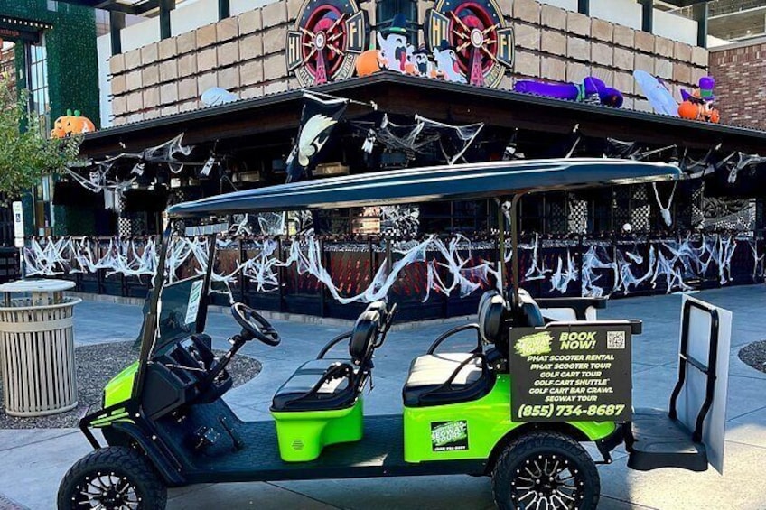 1.5 Hour Stretch Limo Golf Cart Tour, Ultimate Old Town Exploration 4
