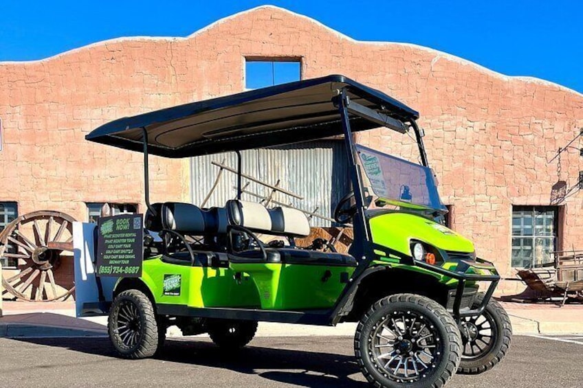 1.5 Hour Stretch Limo Golf Cart Tour, Ultimate Old Town Exploration 3