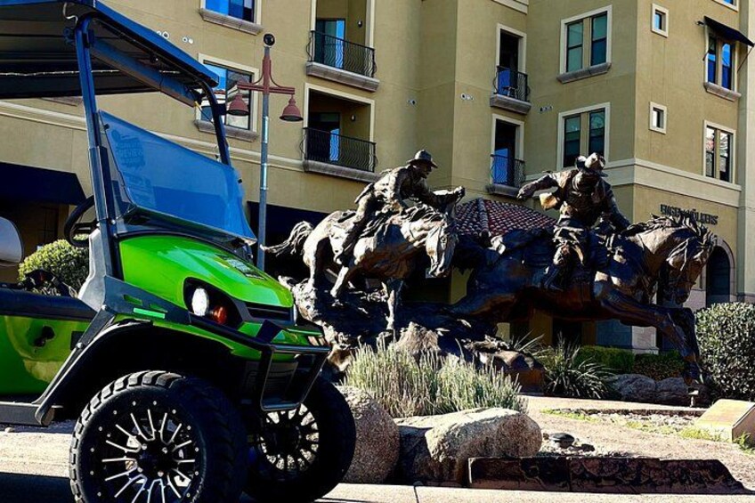 1.5 Hour Stretch Limo Golf Cart Tour, Ultimate Old Town Exploration 5