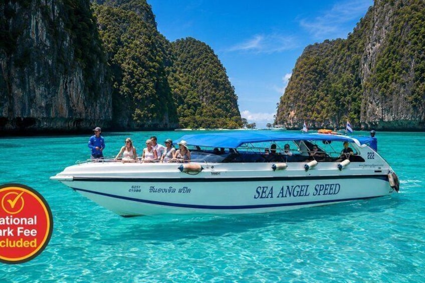 Phi Phi, Maya Bay & Khai Speedboat Tour with Park Fees Included 1