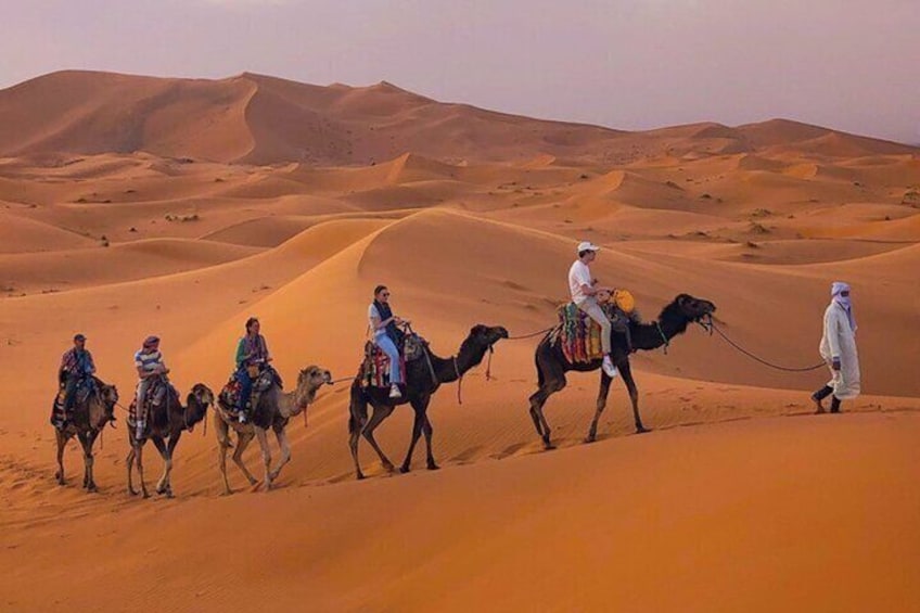 From Merzouga: 2-Nights In Luxury Camp with Camel Trek & Dinner. 1