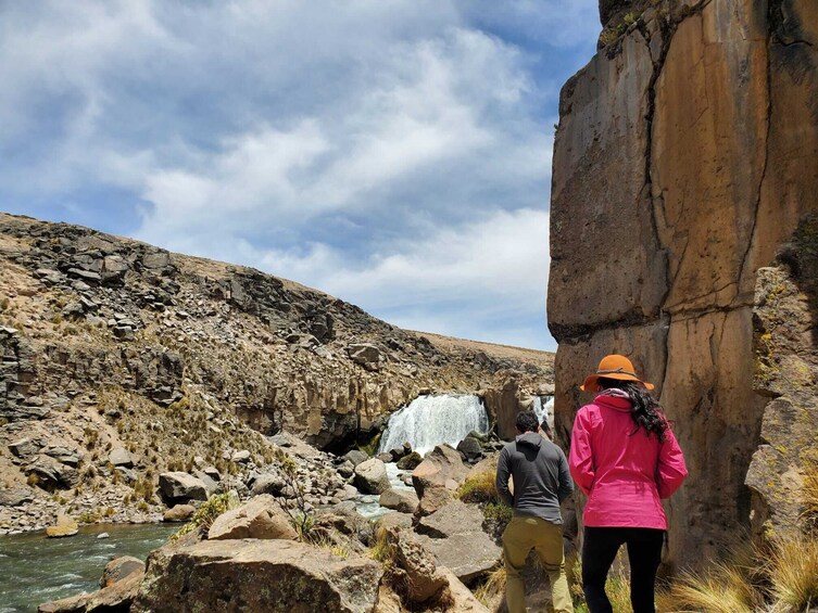 Pillones Waterfalls and Imata Stone Forest