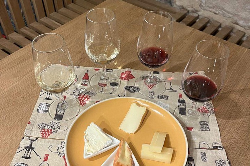 Cheese and wine paring session 1