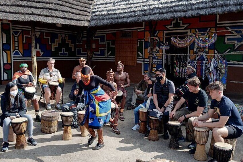 Lesedi Cultural Village & crudle of Humankind Guided Tour  1
