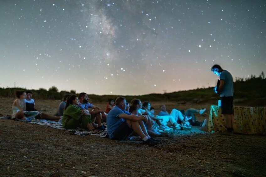 Watch the cosmos DE from the coast of Menorca 1