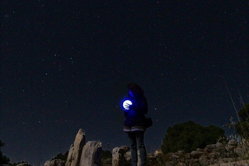 Watch the cosmos DE from the coast of Menorca 2