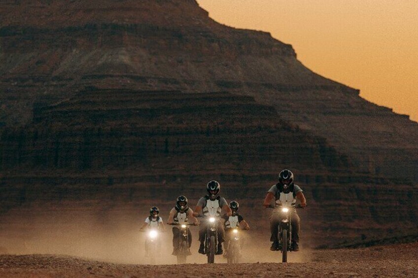 Fun and thrilling ride with E-Motion Moab Electric Dirt Bike Tours