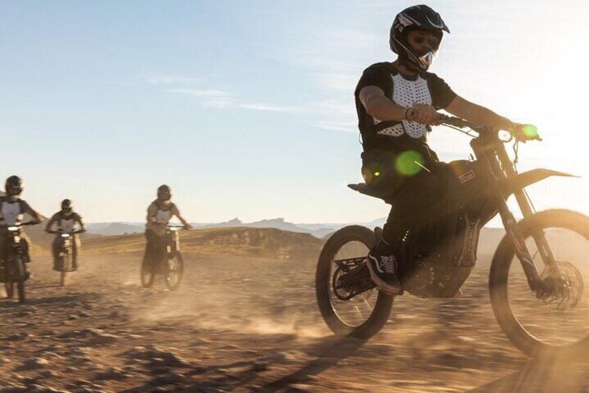 Electric Dirt Bike Tour, Colorado River Overlook in Moab, Utah