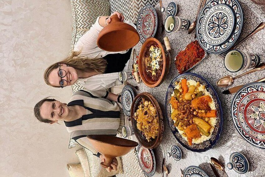 Cook Moroccan Food & Try on Traditional Clothes like a local 3