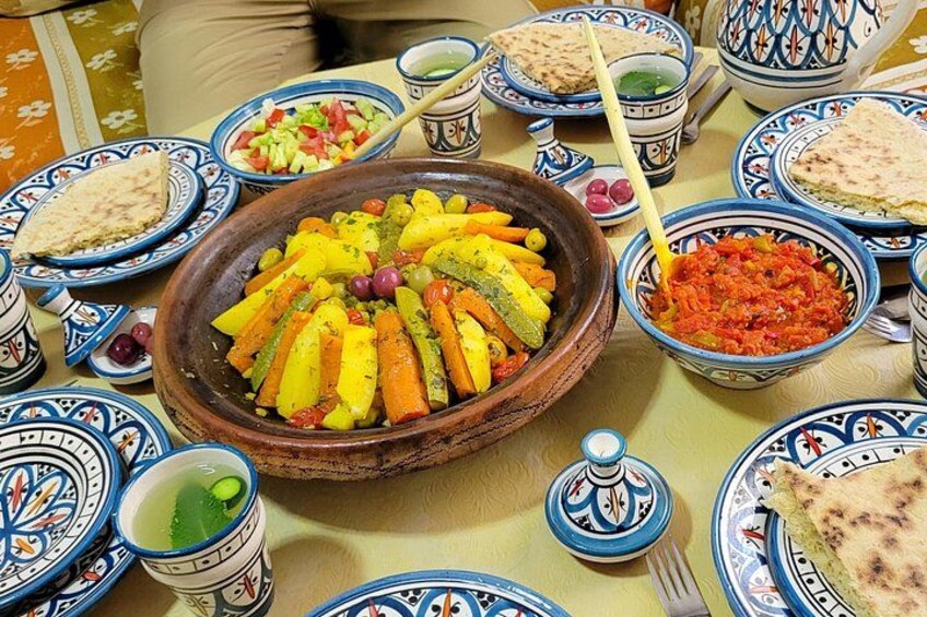 Cook Moroccan Food & Try on Traditional Clothes like a local 5
