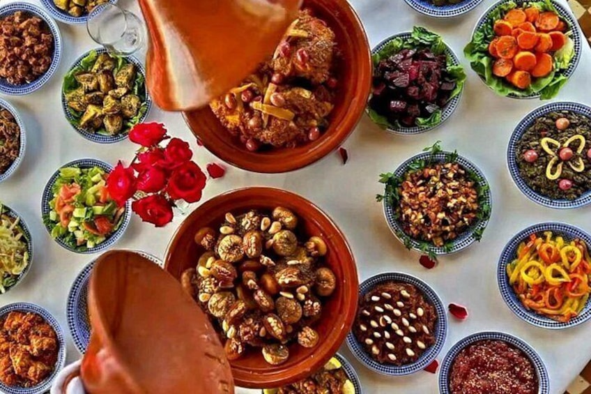 Cook Moroccan Food & Try on Traditional Clothes like a local 2