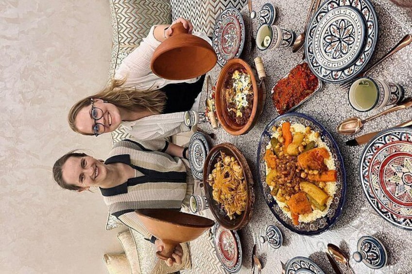 Cook Moroccan Food & Try on Traditional Clothes like a local 2