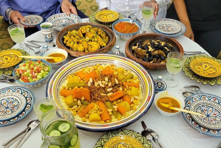 Cook Moroccan Food & Try on Traditional Clothes like a local 2