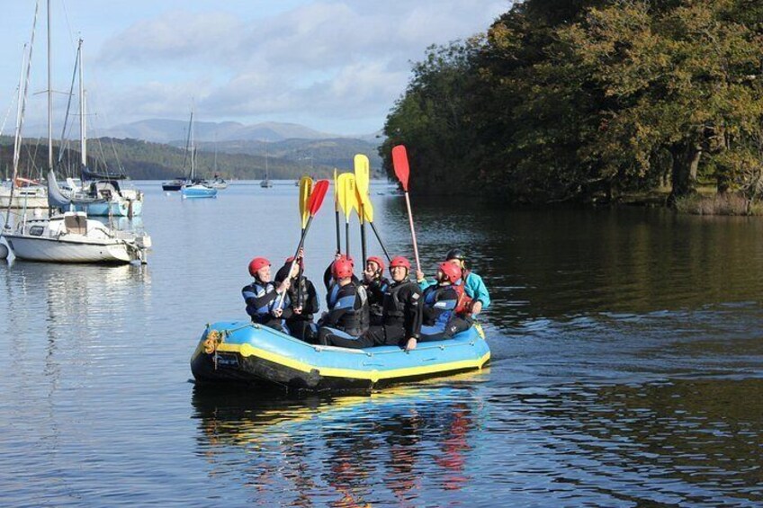 Brilliant White Water Rafting in the Lake District UK 3