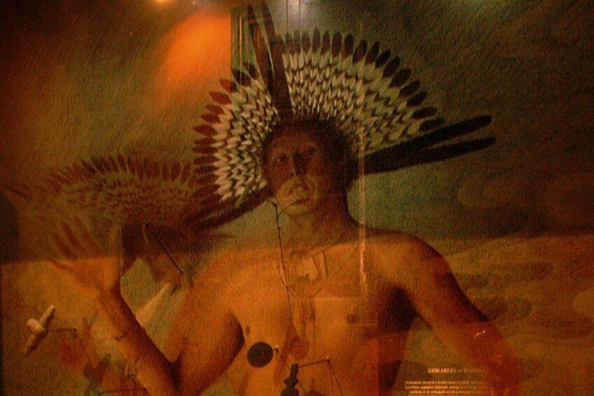 Illustration of a Molle Shaman at the Limari Museum 2