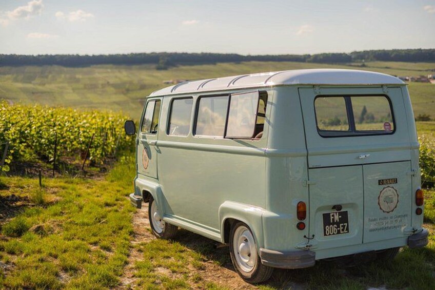 Louise, our vintage van from 1980. 2