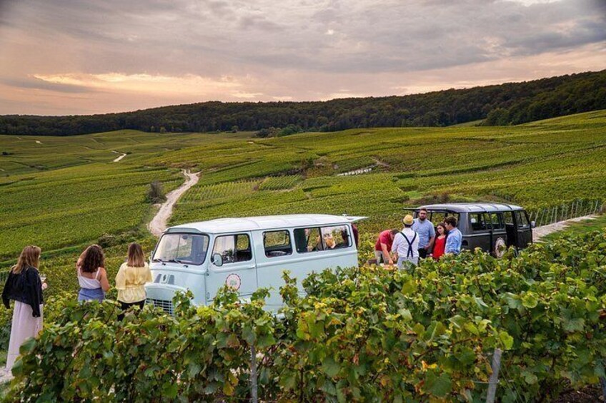 Champagne experience with a vintage van from Epernay - 3 hours 2