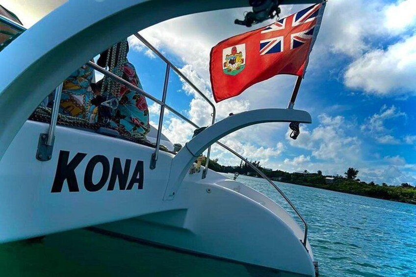 Kona, our 30ft day catamaran 2