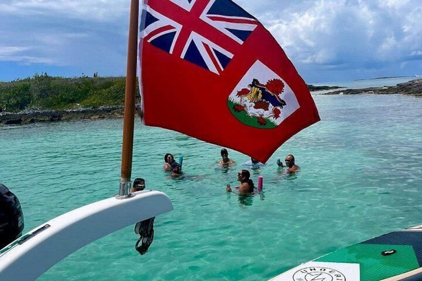 Guests enjoying the onboard floats 3