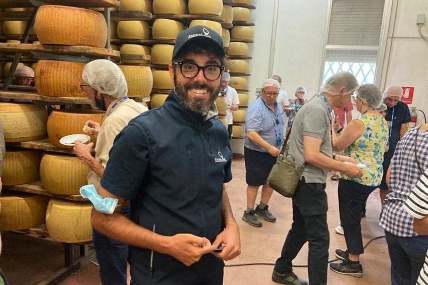 Parmigiano Cheese Factory Visit and Tasting 2
