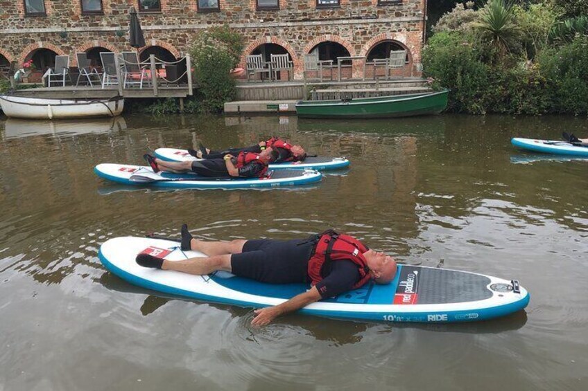 Stand Up Paddle Boarding Journey Down Bude Canal