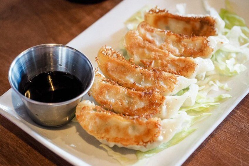Gyoza at Lucky AF 2