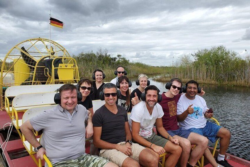 The airboat ride is a lot of fun! 3