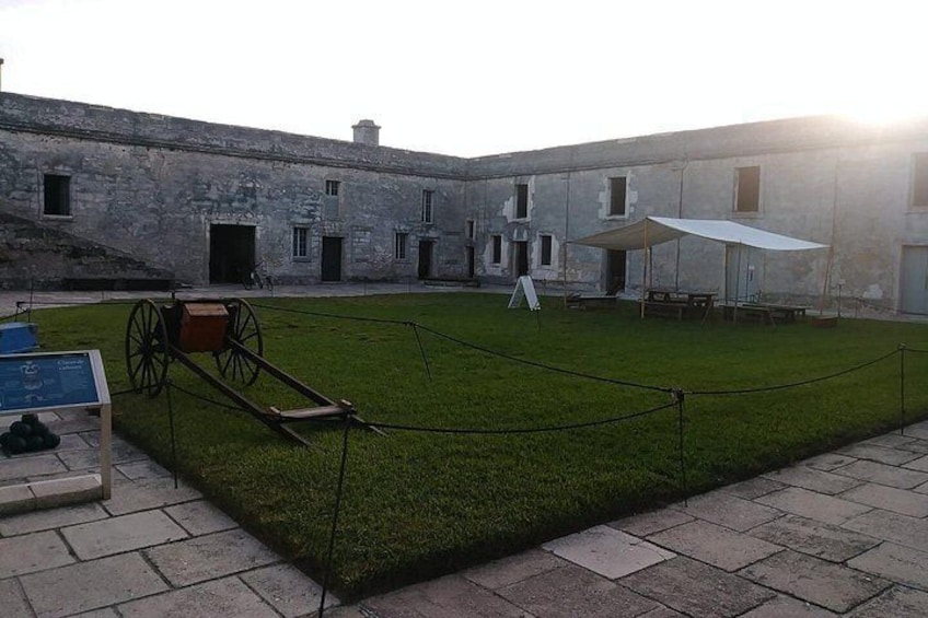 Courtyard of the Castillo De San Marcos 3