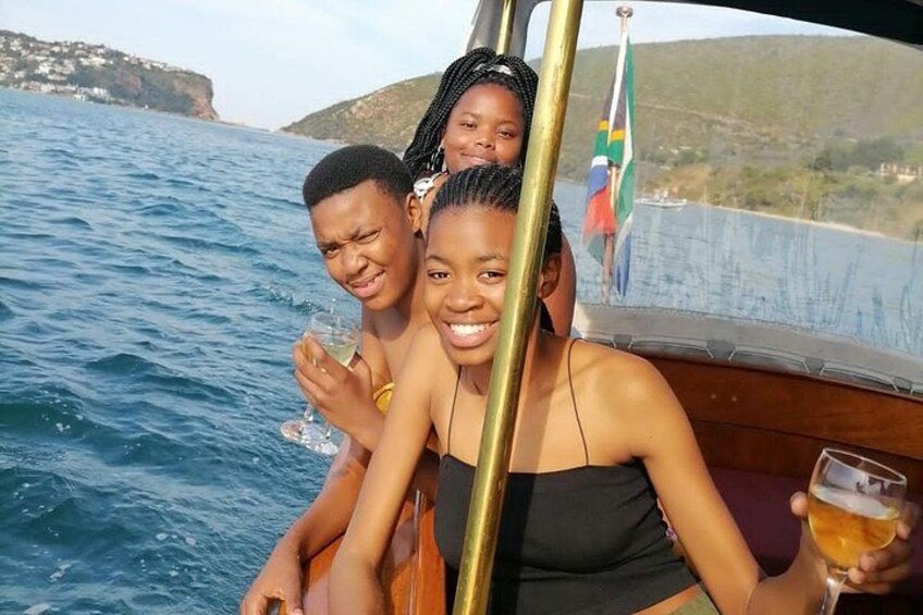Sun, laughter, and lagoon views on the way to the iconic Knysna Heads. 5