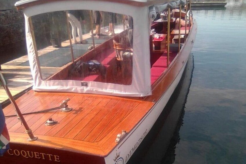 A true vintage launch, lovingly restored and immaculately maintained. 2