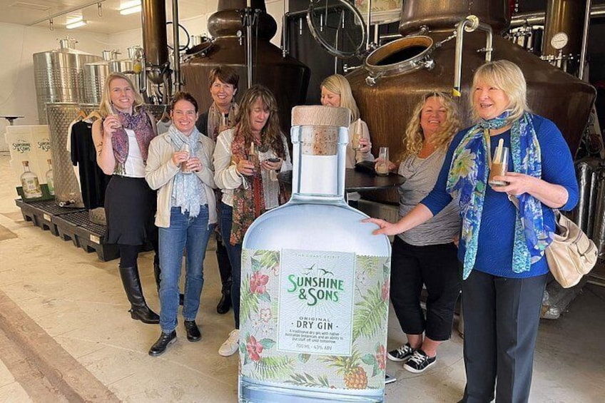 Sunshine Coast and Noosa Gin Distillery Private Tour Inc. Lunch 5