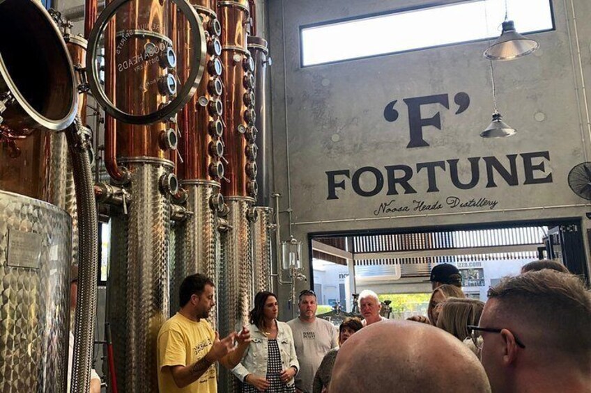 Sunshine Coast and Noosa Gin Distillery Private Tour Inc. Lunch 4