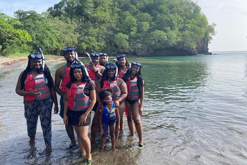 Crystal kayaking in St. Vincent - Siteseeing with Cass 5